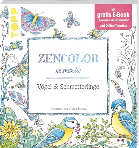 Zencolor moments Vögel & Schmetterlinge